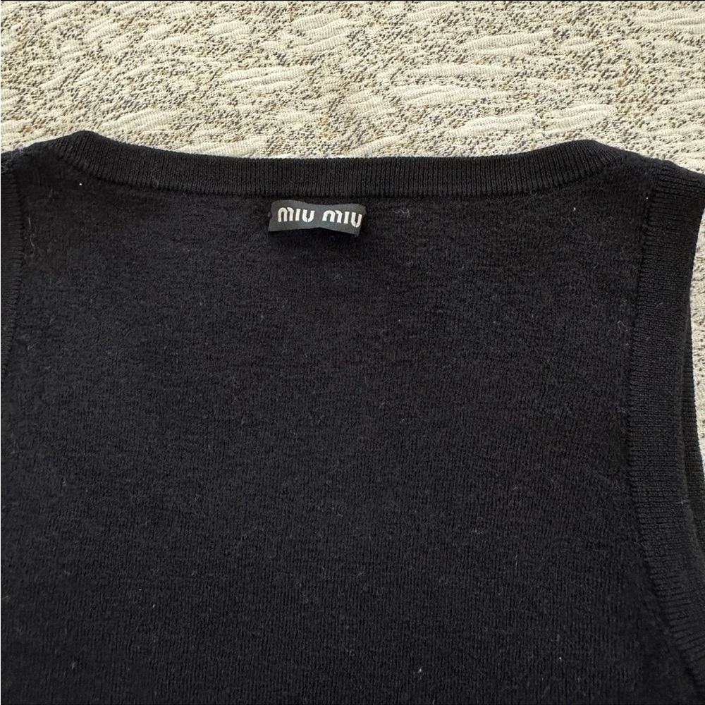Miu Miu wool tank XS